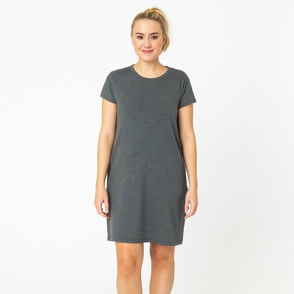 Lululemon Day Tripper Dress Grey Sleeveless Cutout Back Size 4 Casual Athleisure - Picture 1 of 12